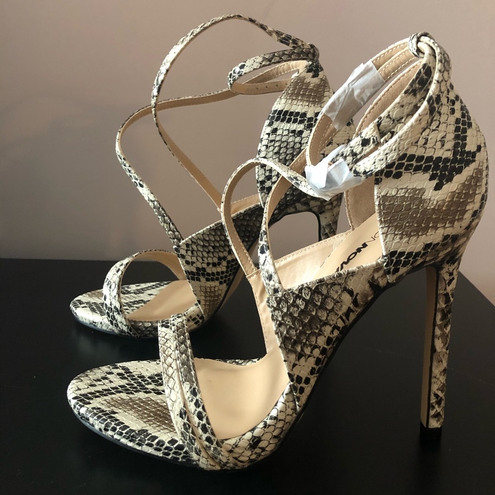 Fashion Nova Snakeskin Heels